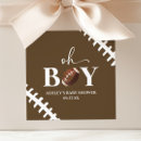 Search for boys football stickers Baby shower