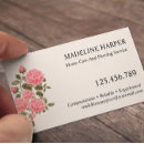 Search for health caretaker business cards Caregiver