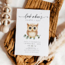 Recherche de chouette invitations Aquarelle