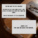 Search for gospel business cards Faith