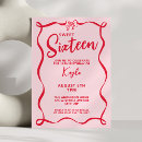 Search for girly sweet 16 invitations Girly birthday party