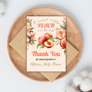 Search for peach thank you cards Unique