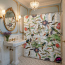 Search for french script shower curtains Flowers