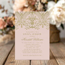 Search for antique damask invitations For her