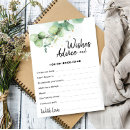 Search for boho wedding advice cards Greenery