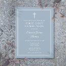 Recherche de blue petite communion invitations Chrétien