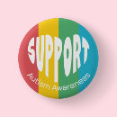 Search for autism month buttons Support