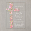 Search for delicate square invitations Floral