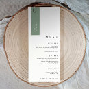 Search for menu place cards Sage green