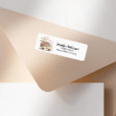 Search for travel return address labels Floral