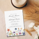 Search for colorful bridal shower invitations Botanical