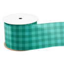 Search for teal ribbon Gingham