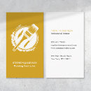 Search for painter and decorator business cards Contractor