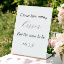Search for how many kisses signs Bridal shower