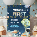 Search for 1st trip around the sun invitations Out of this world