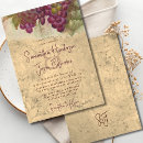 Recherche de vieux parchemin invitations Couple