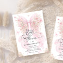 Search for pink butterfly baby shower invitations Whimsical