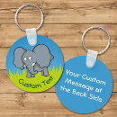 Search for elephant cartoon keychains Baby