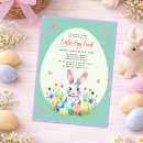 Search for kids easter egg hunt invitations Floral