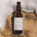Search for wedding beer labels Minimalist
