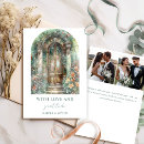 Search for autumn wedding thank you cards Sage green