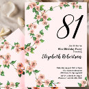 Search for 81st birthday invitations For her