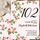 Search for 102nd birthday invitations For her