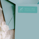 Search for egg return address labels Robin's egg blue