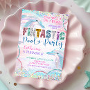 Search for rainbow dolphin invitations For kids