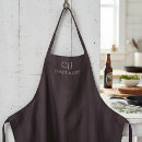 Search for wedding monogram aprons Elegant