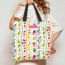 Search for food tote bags Colorful