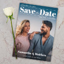 Search for magazine save the dates Unique