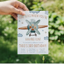 Recherche de volée invitations Bleu