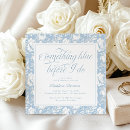 Recherche de something blue invitations Quelque chose de bleu