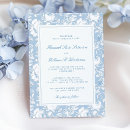 Search for something blue for weddings Toile de jouy