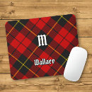 Search for wallace mousepads Plaid