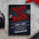 Search for rockstar baby shower invitations Rocker