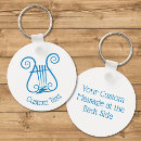 Search for ancient symbols keychains Illustration