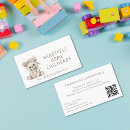 Recherche de nounours cartes visite Customer