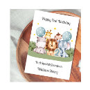 Search for safari birthday cards Elephant