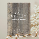 Search for country wedding bridesmaid cards Barn wood
