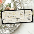 Search for boarding pass passport invitations Vintage