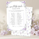 Search for lavender bridal shower games Elegant modern