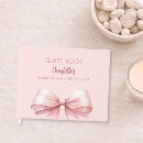 Search for pink guest books Pastel
