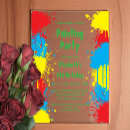 Search for artistic birthday invitations Creative