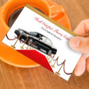 Search for black car business cards Limo
