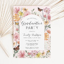 Search for butterfly graduation invitations High school