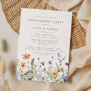Search for garden engagement party invitations Whimsical