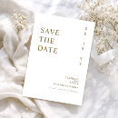 Search for gold white save the dates Typography