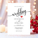 Search for red heart wedding invitations Trendy